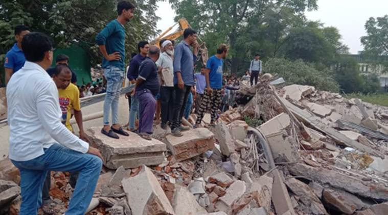 Gujarat: One killed, seven feared trapped as building collapses in Vadodara