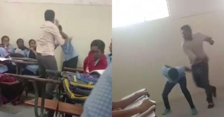 Bengaluru teacher thrashes student over joke, video goes viral