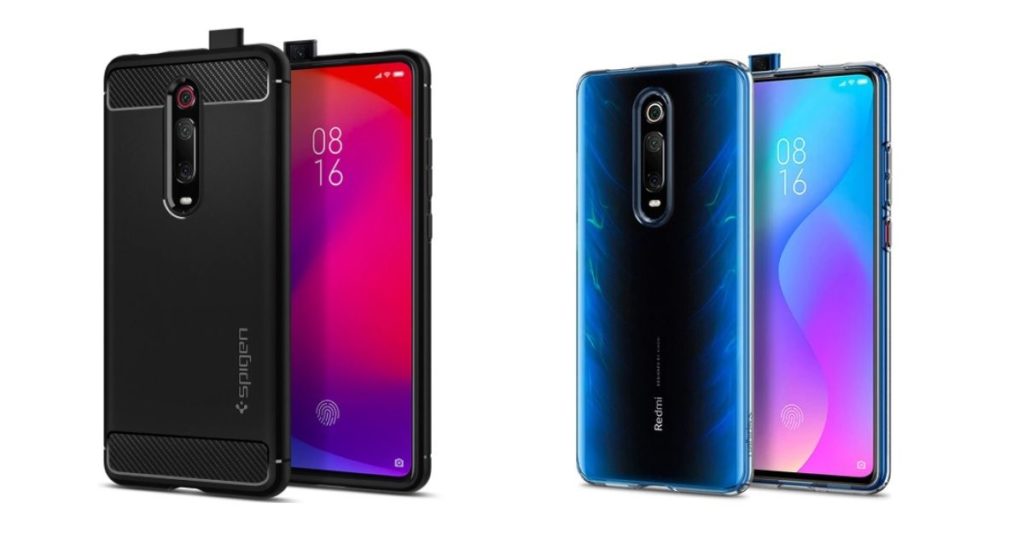 POCO F2 and F2 Pro cases appear on Spigen’s website; suggest a design similar to Redmi K20 series