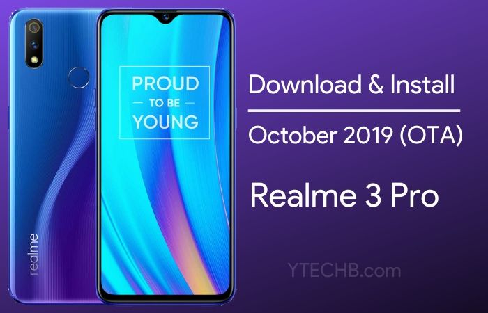 Realme 3 Pro software update brings dark mode and October 2019 security patch
